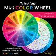 Title: Take-Along Mini Color Wheel: 12 Numbered Colors with Tints, Tones & Shades; 5 Color Plans