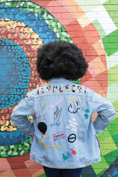 Represent! Embroidery: Stitch 10 Colorful Projects & 100+ Designs Featuring a Full Range of Shapes, Skin Tones & Hair Textures