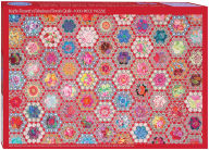 Title: Kaffe Fassett's Fabulous Florals Quilt Jigsaw Puzzle for Adults: 1000 pieces, Dimensions 29.5 x 19.7