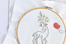 Alternative view 2 of Embroidered Mythical Creatures: 50+ Iron-on Transfers Inspired by Fairy Tales & Fantasy