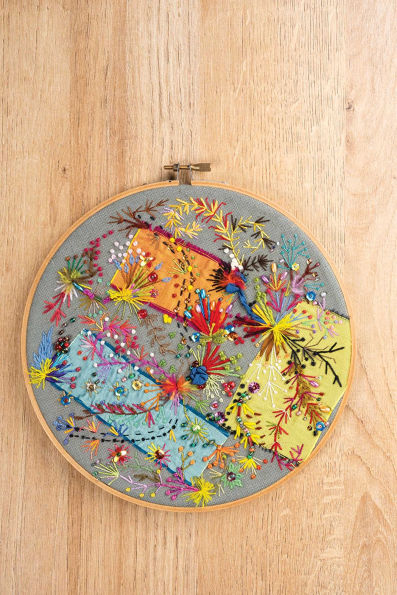 Foolproof Freeform Embroidery: Exploring Your Creativity with Fabric, Threads & Stitches