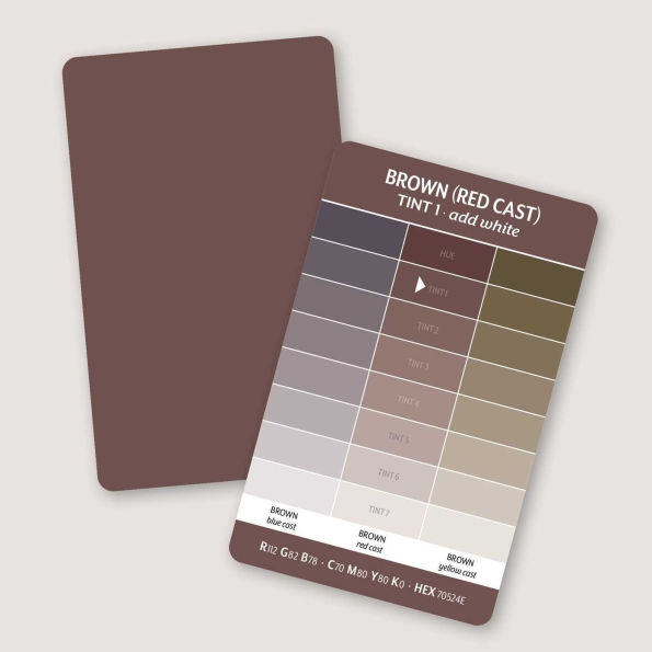 Essential Color Card Deck: Break out of the Color Wheel with 200 Cards to Mix, Match & Plan! Includes Hues, Tints, Tones, Shades & Values