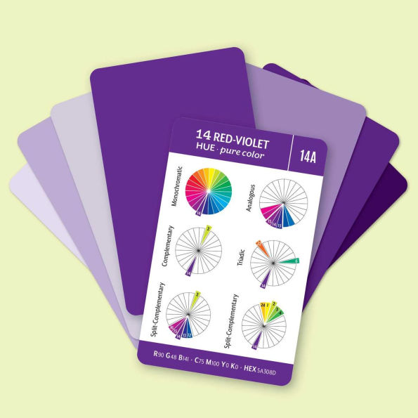 Essential Color Card Deck: Break out of the Color Wheel with 200 Cards to Mix, Match & Plan! Includes Hues, Tints, Tones, Shades & Values