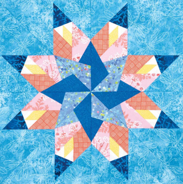 Carol Doak's Starry Block of the Month: 12 Paper-Pieced Quilt Blocks, 3 Projects