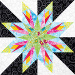 Alternative view 3 of Carol Doak's Starry Block of the Month: 12 Paper-Pieced Quilt Blocks, 3 Projects