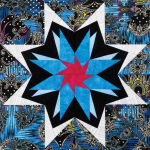 Alternative view 6 of Carol Doak's Starry Block of the Month: 12 Paper-Pieced Quilt Blocks, 3 Projects