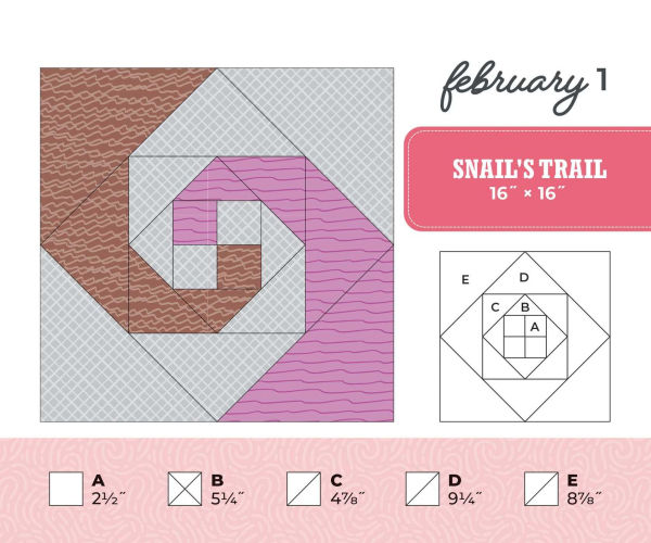 Quilter's NEW Perpetual Block-a-Day Calendar