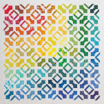 Alternative view 5 of Scrappy Celebrations Wrapping Paper from Quilt Designs: 12 Colorful Sheets & Matching Gift Tags for Every Occasion