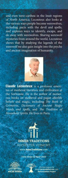 Mysteries of the Werewolf, Book by Claude Lecouteux, Official Publisher  Page