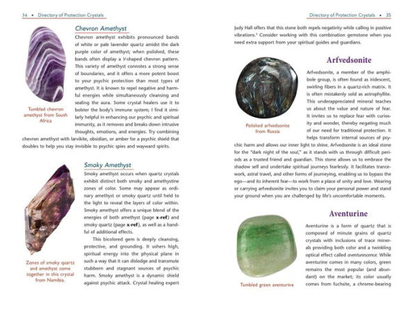 Crystals for Psychic Self-Defense: 145 Gemstones for Banishing, Binding, and Magickal Protection