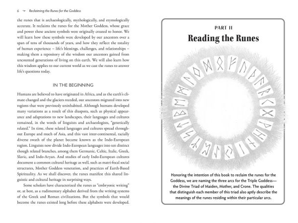 the Goddess Casts Runes: Divination and Wisdom of Earth Mother