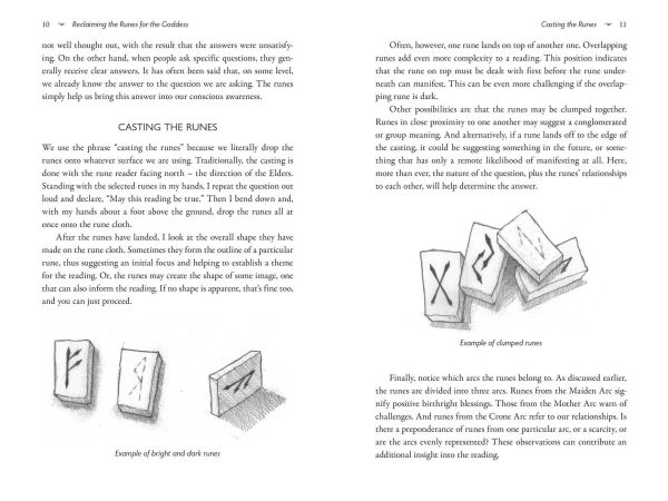 the Goddess Casts Runes: Divination and Wisdom of Earth Mother