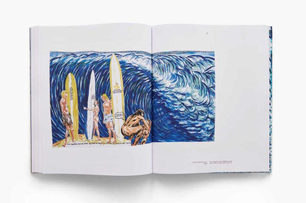 Point Break: Raymond Pettibon, Surfers and Waves