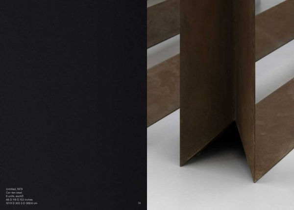 Donald Judd: Artworks 1970-1994