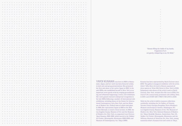 Yayoi Kusama: The Journal