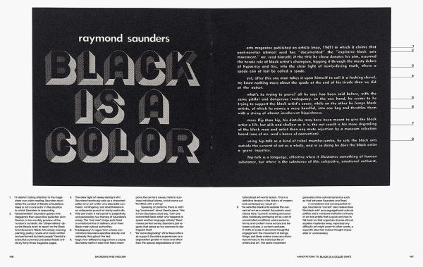 Raymond Saunders: Post No Bills