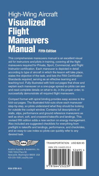 High-Wing Aircraft Visualized Flight Maneuvers Manual: For Pilots in Training