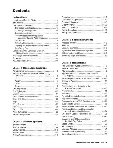 Commercial Pilot Test Prep 2025-2026: Paperback plus software-pass your FAA exam