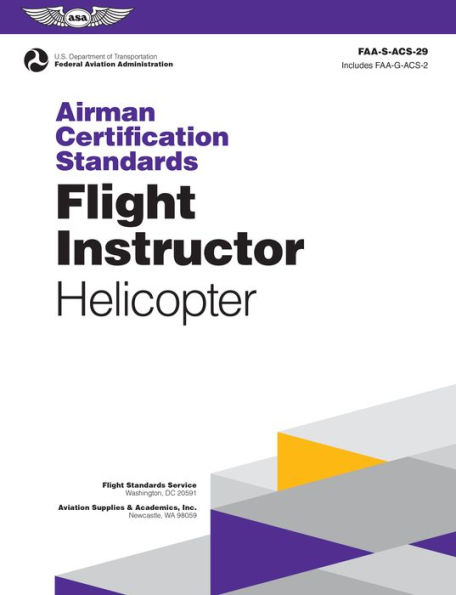 Airman Certification Standards: Flight Instructor - Helicopter (2025): FAA-S-ACS-29