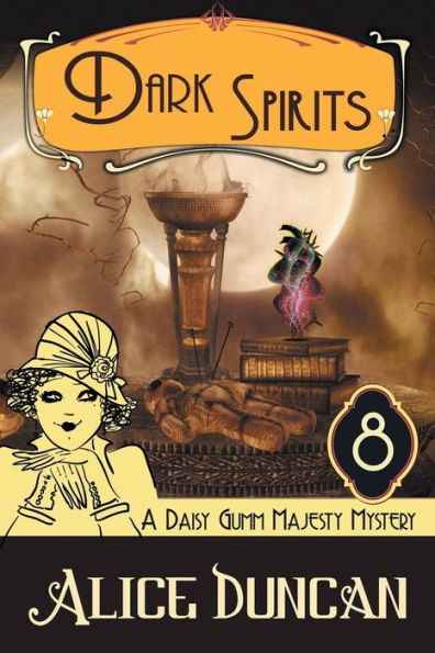 Dark Spirits (A Daisy Gumm Majesty Mystery, Book 8): Historical Cozy Mystery