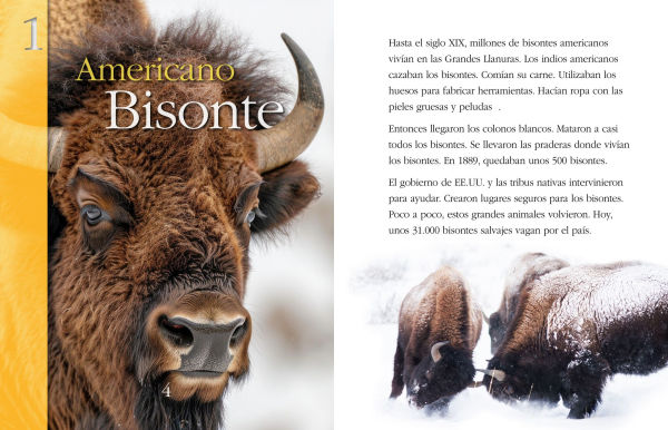 Los mamiferos: Salvados de la extincion