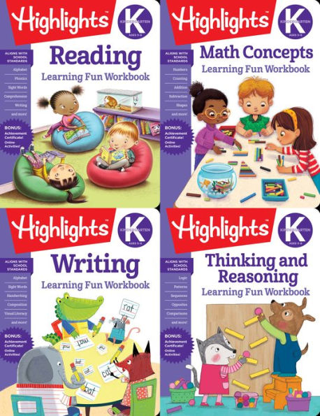 Highlights Kindergarten Learning Workbook Pack