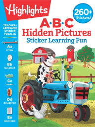 Download the books for free ABC Hidden Pictures Sticker Learning Fun English version