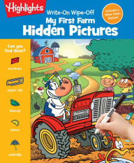 Title: Write-On Wipe-Off My First Farm Hidden Pictures, Author: Highlights