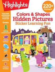 Title: Colors & Shapes Hidden Pictures Sticker Learning Fun, Author: Highlights Learning