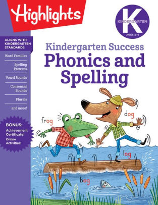 kindergarten phonics and spelling learning fun workbook by highlights