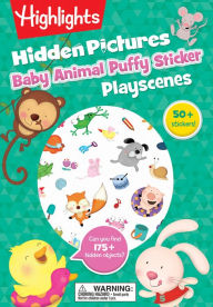 Title: Baby Animal Hidden Pictures Puffy Sticker Playscenes, Author: Highlights