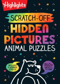 Free download ebook for android Scratch-Off Hidden Pictures Animal Puzzles in English 9781644726754 by Highlights