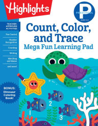 Ebook magazine pdf download Preschool Count, Color, and Trace Mega Fun Learning Pad in English