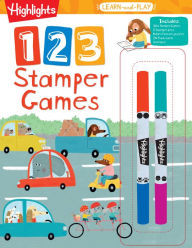 Title: Highlights Learn-and-Play 123 Stamper Games, Author: Highlights Learning