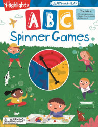 Title: Highlights Learn-and-Play ABC Spinner Games, Author: Highlights Learning