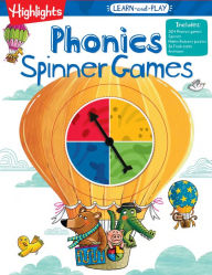 Title: Highlights Learn-and-Play Phonics Spinner Games, Author: Highlights Learning