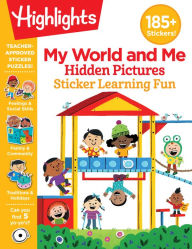 Download free textbooks for ipad My World and Me Hidden Pictures Sticker Learning Fun 9781644728666 FB2 PDF RTF in English by Highlights Learning, Highlights Learning