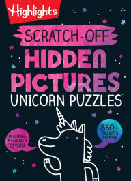 Books downloader free Scratch-Off Hidden Pictures Unicorn Puzzles 9781644729168 English version by Highlights, Highlights MOBI FB2 DJVU