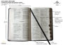 Alternative view 5 of Biblia Reina Valera 1960 letra grande. Símil piel negro, índice, tamaño manual / Spanish Bible RVR 1960. Handy Size, Thumb Index, Large Print, Black Leat