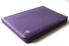 Alternative view 2 of Biblia Reina Valera 1960 Tamaño grande, letra grande piel morada con cremallera / Spanish Holy Bible RVR 1960 Large Size Large Print Purple Leather with Zipper