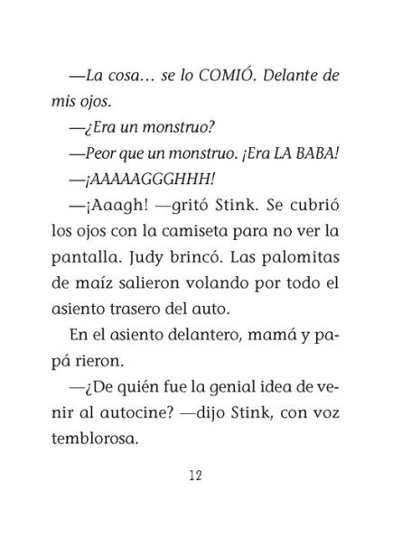 Stink y el ataque del moho limoso / Stink and the Attack of the Slime Mold