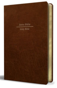 Biblia Bilingüe Reina Valera 1960/ESV Tamaño grande letra grande piel marrón