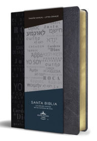 Title: Biblia RVR60 letra grande tamaño manual, simil piel negro con nombres de Dios / Spanish Bible RVR60 Handy Size Large Print Leathersoft Black with Names of God, Author: Reina Valera Revisada 1960