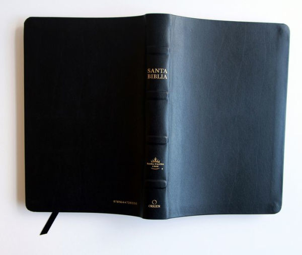 Biblia RVR 1960 letra grande tamaño manual, Piel Premier negro / Spanish Bible RVR 1960 Handy Size Large Print Bonded Leather Black