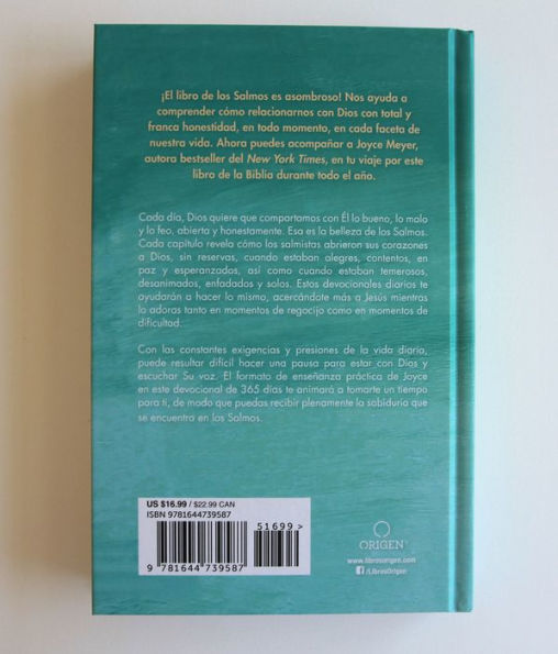 Devocionales diarios de los salmos: 365 reflexiones para todos los días / Daily D evotions from Psalms: 365 Daily Inspirations