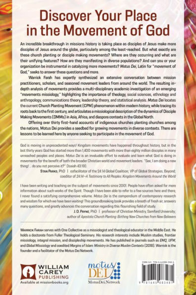 Motus Dei: the Movement of God to Disciple Nations