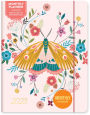 2023 Floral Moth Just Right Monthly Planner
