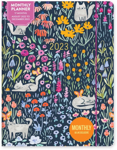 2023 Feline Frolic Just Right Monthly Planner