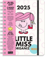 Title: 2025 Little Miss Organized Deluxe Compact Flexi Planners (17 months)Exclusive