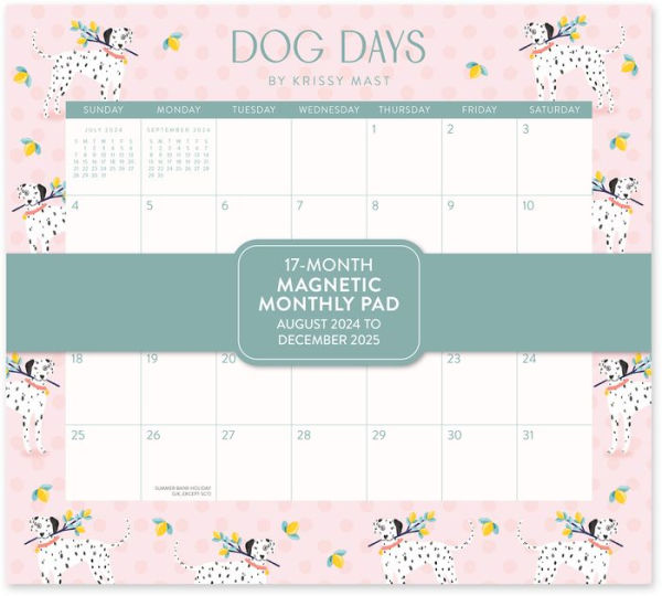 2025 Dog Days Magnetic Monthly Pad (17 months) Exclusive